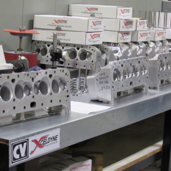 Kistler Racing Engines - Cylindar Head Area